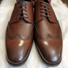 Load image into Gallery viewer, Shoes - BRUNO MAGLI brown wingtip shoe SZ12
